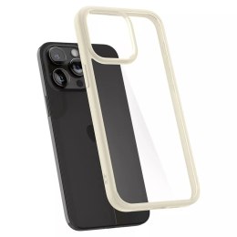 Spigen Etui Spigen Ultra Hybrid do iPhone 15 Pro Max - beżowe