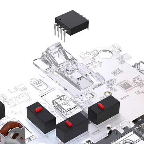 Dareu Bezprzewodowa mysz gamingowa + stacja ładująca Dareu A955 RGB 400-12000 DPI (biała) Dareu Bezprzewodowa mysz gamingowa + stacja ładująca Dareu A955 RGB 400-12000 DPI (biała)