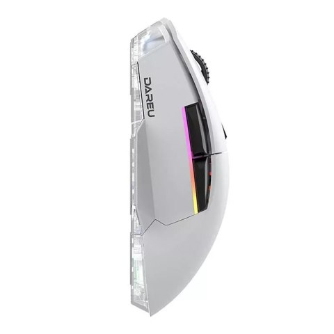 Dareu Bezprzewodowa mysz gamingowa + stacja ładująca Dareu A955 RGB 400-12000 DPI (biała) Dareu Bezprzewodowa mysz gamingowa + stacja ładująca Dareu A955 RGB 400-12000 DPI (biała)