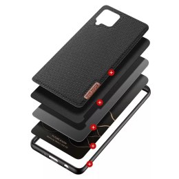 Dux Ducis Dux Ducis Fino etui pokrowiec pokryty nylonowym materiałem Samsung Galaxy A42 5G czarny