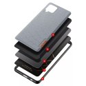 Dux Ducis Dux Ducis Fino etui pokrowiec pokryty nylonowym materiałem Samsung Galaxy A42 5G szary