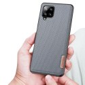 Dux Ducis Dux Ducis Fino etui pokrowiec pokryty nylonowym materiałem Samsung Galaxy A42 5G szary