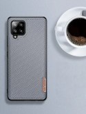 Dux Ducis Dux Ducis Fino etui pokrowiec pokryty nylonowym materiałem Samsung Galaxy A42 5G szary