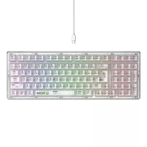Havit Klawiatura mechaniczna gamingowa Havit KB875L Przezroczysta Havit Klawiatura mechaniczna gamingowa Havit KB875L Przezroczysta