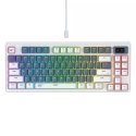 Havit Klawiatura mechaniczna gamingowa Havit KB884L Biała