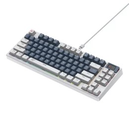 Havit Klawiatura mechaniczna gamingowa Havit KB884L Biała
