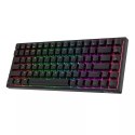 Royal Kludge Klawiatura mechaniczna Royal Kludge RK84 RGB, Red switch (czarna)