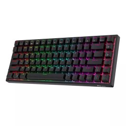 Royal Kludge Klawiatura mechaniczna Royal Kludge RK84 RGB, Red switch (czarna)