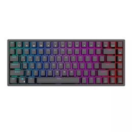 Royal Kludge Klawiatura mechaniczna Royal Kludge RK84 RGB, Red switch (czarna)