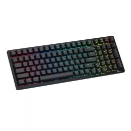 Royal Kludge Klawiatura mechaniczna Royal Kludge RK98 RGB, Red switch (czarna)