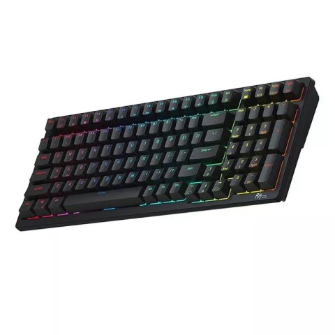 Royal Kludge Klawiatura mechaniczna Royal Kludge RK98 RGB, Red switch (czarna) Royal Kludge Klawiatura mechaniczna Royal Kludge RK98 RGB, Red switch (czarna)