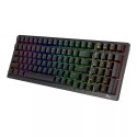 Royal Kludge Klawiatura mechaniczna Royal Kludge RK98 RGB, Red switch (czarna)