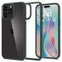 Spigen Etui Spigen Ultra Hybrid do iPhone 15 Pro Max - ciemnozielone