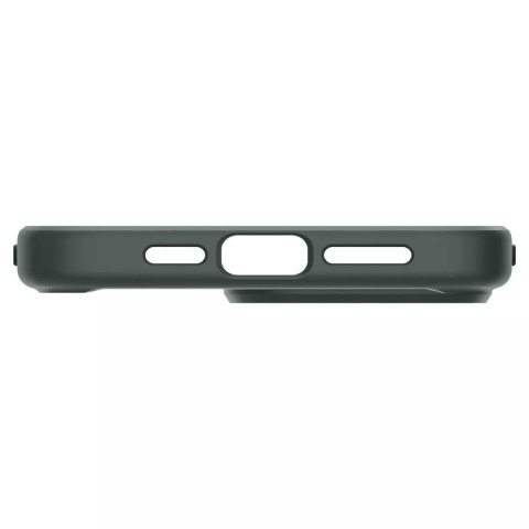 Spigen Etui Spigen Ultra Hybrid do iPhone 15 Pro Max - ciemnozielone Spigen Etui Spigen Ultra Hybrid do iPhone 15 Pro Max - ciemnozielone