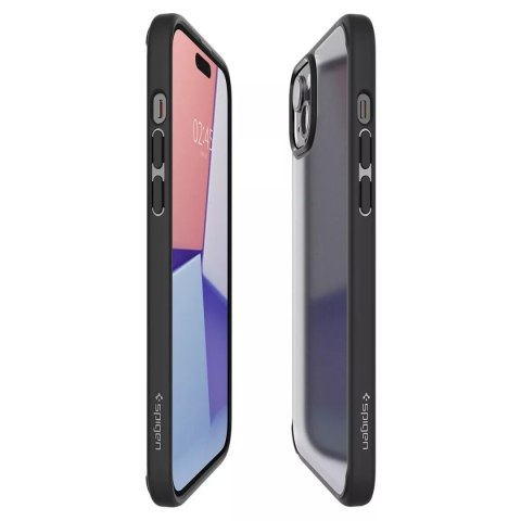 Spigen Etui Spigen Ultra Hybrid, frost black do iPhone 15 Plus Spigen Etui Spigen Ultra Hybrid, frost black do iPhone 15 Plus