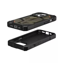 UAG Etui UAG Monarch Pro - obudowa ochronna do iPhone 15 Pro kompatybilna z MagSafe (kevlar element green)