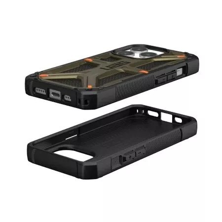 UAG Etui UAG Monarch - obudowa ochronna do iPhone 15 Pro (kevlar element green) UAG Etui UAG Monarch - obudowa ochronna do iPhone 15 Pro (kevlar element green)