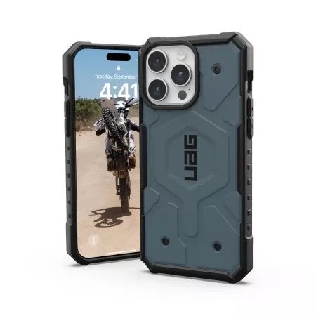 UAG Etui UAG Pathfinder Magsafe - obudowa ochronna do iPhone 15 Pro Max (cloud blue) UAG Etui UAG Pathfinder Magsafe - obudowa ochronna do iPhone 15 Pro Max (cloud blue)