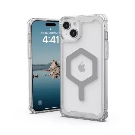 UAG Etui UAG Plyo MagSafe - obudowa ochronna do iPhone 15 Plus kompatybilna z MagSafe (ice-silver) UAG Etui UAG Plyo MagSafe - obudowa ochronna do iPhone 15 Plus kompatybilna z MagSafe (ice-silver)