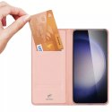 Dux Ducis Etui portfel z podstawką do Samsung Galaxy S23 FE Dux Ducis Skin Pro - różowe