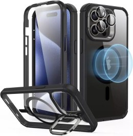 ESR Etui ESR Armor Tough Kickstand Halolock Magsafe do Apple iPhone 15 Pro Clear/Black