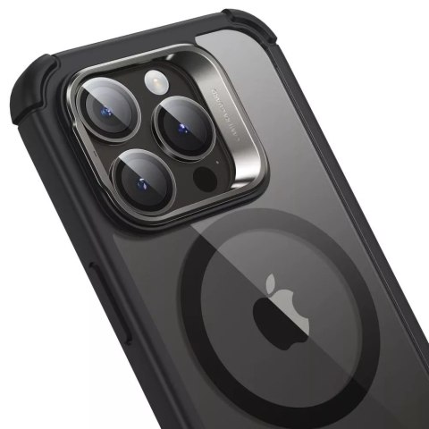 ESR Etui ESR Armor Tough Kickstand Halolock Magsafe do Apple iPhone 15 Pro Clear/Black ESR Etui ESR Armor Tough Kickstand Halolock Magsafe do Apple iPhone 15 Pro Clear/Black