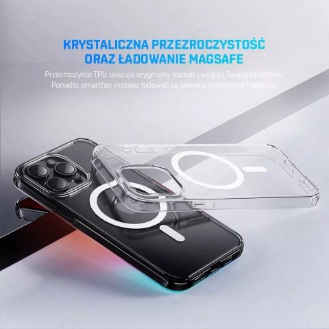 Rock Etui ROCK Crystal MagSafe Etui do iPhone 15 Pro Max Rock Etui ROCK Crystal MagSafe Etui do iPhone 15 Pro Max