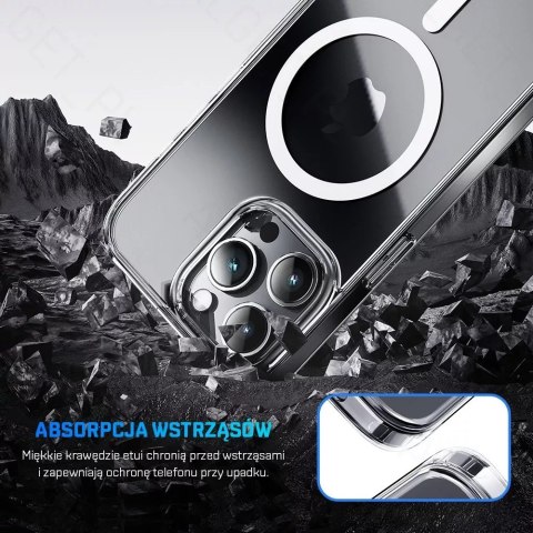 Rock Etui ROCK Crystal MagSafe Etui do iPhone 15 Pro Max Rock Etui ROCK Crystal MagSafe Etui do iPhone 15 Pro Max