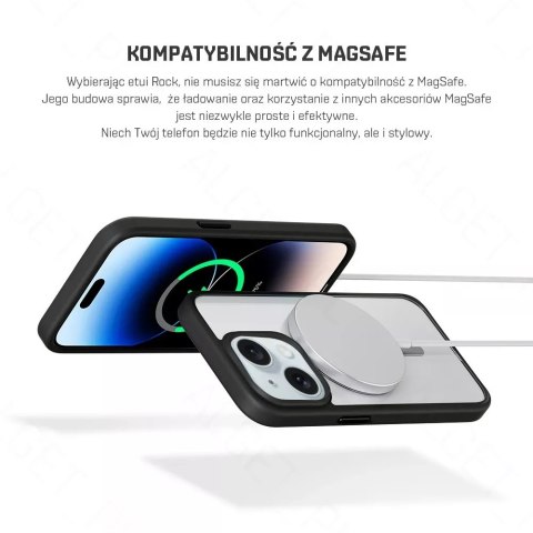 Rock Etui ROCK Guard MagSafe Etui Obudowa do iPhone 15 Rock Etui ROCK Guard MagSafe Etui Obudowa do iPhone 15