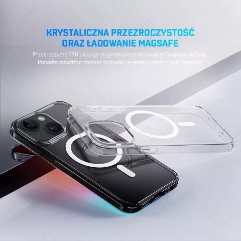 Rock ROCK Crystal MagSafe Etui Obudowa do iPhone 15 Rock ROCK Crystal MagSafe Etui Obudowa do iPhone 15