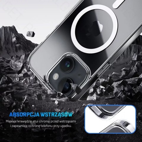 Rock ROCK Crystal MagSafe Etui Obudowa do iPhone 15 Rock ROCK Crystal MagSafe Etui Obudowa do iPhone 15