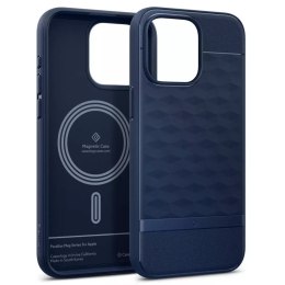 Spigen Etui Caseology Parallax Mag Magsafe do Apple iPhone 15 Pro Max Midnight Blue