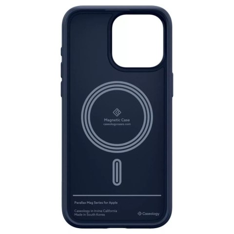Spigen Etui Caseology Parallax Mag Magsafe do Apple iPhone 15 Pro Max Midnight Blue Spigen Etui Caseology Parallax Mag Magsafe do Apple iPhone 15 Pro Max Midnight Blue
