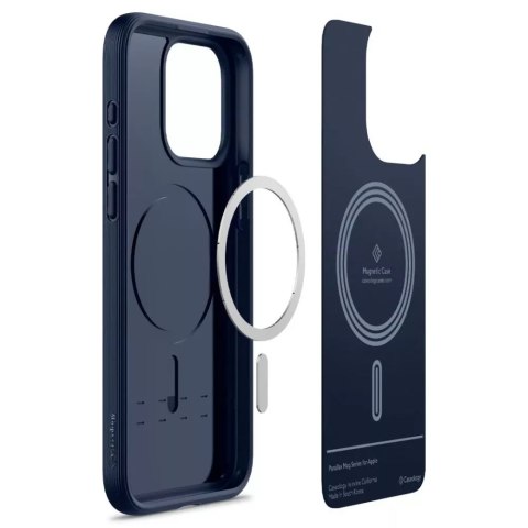 Spigen Etui Caseology Parallax Mag Magsafe do Apple iPhone 15 Pro Max Midnight Blue Spigen Etui Caseology Parallax Mag Magsafe do Apple iPhone 15 Pro Max Midnight Blue