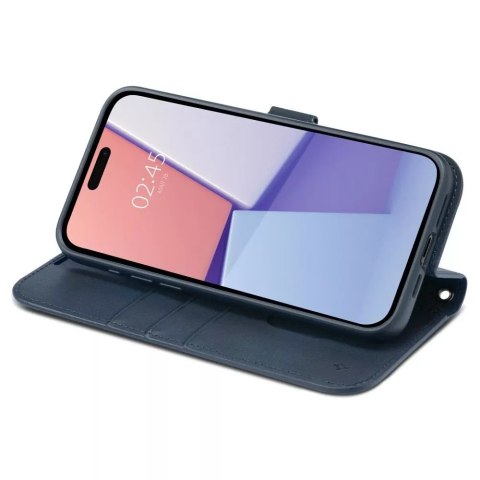 Spigen Etui Spigen Wallet "S" Pro do Apple iPhone 15 Pro Navy Spigen Etui Spigen Wallet "S" Pro do Apple iPhone 15 Pro Navy