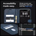 Spigen Etui Spigen Wallet "S" Pro do Apple iPhone 15 Pro Navy