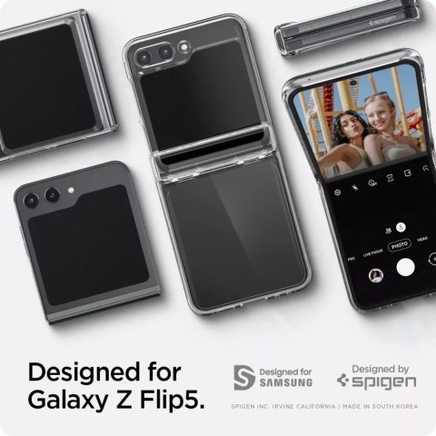 Spigen Spigen Thin Fit "Pro" Galaxy Z Flip 5 Crystal Clear Spigen Spigen Thin Fit "Pro" Galaxy Z Flip 5 Crystal Clear