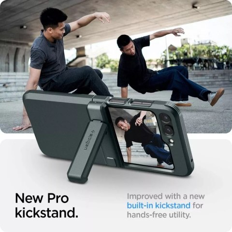Spigen Spigen Tough Armor Pro Galaxy Z Flip 5 Abyss Green Spigen Spigen Tough Armor Pro Galaxy Z Flip 5 Abyss Green