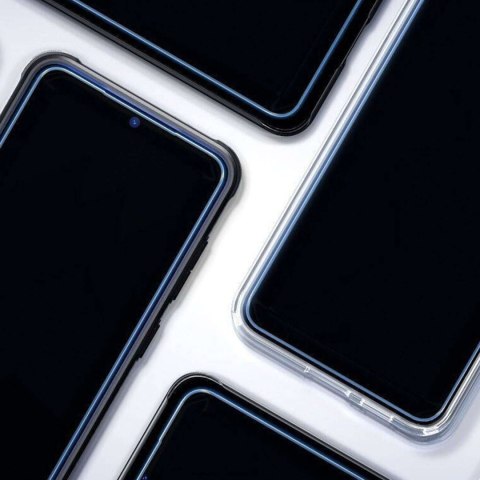 Spigen Szkło hartowane do iPhone 15 Plus / 16 Plus Spigen Glas.TR "EZ FIT" przezroczyste z czarną ramką na ekran telefonu Spigen Szkło hartowane do iPhone 15 Plus / 16 Plus Spigen Glas.TR "EZ FIT" przezroczyste z czarną ramką na ekran telefonu