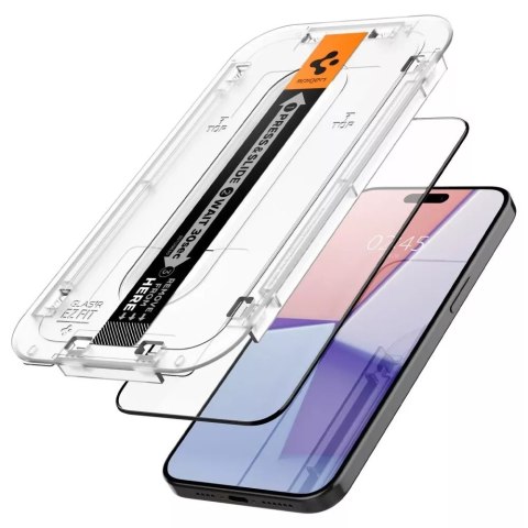 Spigen Szkło hartowane spigen glas.tr "ez fit" fc iphone 15 pro max black Spigen Szkło hartowane spigen glas.tr "ez fit" fc iphone 15 pro max black
