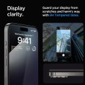 Spigen Szkło hartowane spigen glas.tr "ez fit" fc iphone 15 pro max black