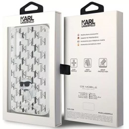 Karl Lagerfeld Oryginalne Etui KARL LAGERFELD Hardcase KLHCS23FEHNCMKLT do Samsung Galaxy S23 FE (Monogram / transparentny)