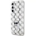 Karl Lagerfeld Oryginalne Etui KARL LAGERFELD Hardcase KLHCS23FEHNCMKLT do Samsung Galaxy S23 FE (Monogram / transparentny)