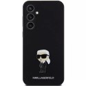 Karl Lagerfeld Etui Karl Lagerfeld KLHCS23FEMHKNPK do Samsung Galaxy S23 FE S711 czarny/black Silicone Ikonik Metal Pin