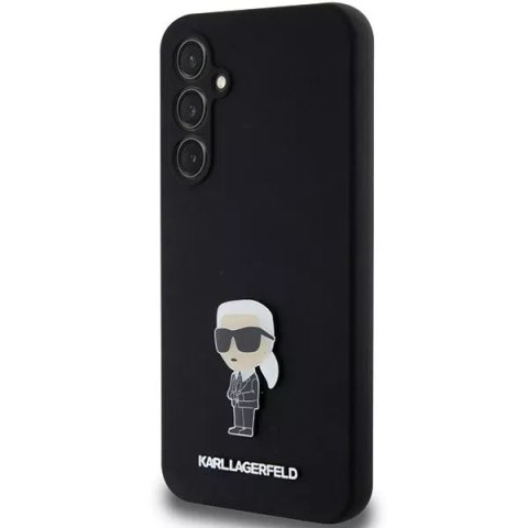 Karl Lagerfeld Etui Karl Lagerfeld KLHCS23FEMHKNPK do Samsung Galaxy S23 FE S711 czarny/black Silicone Ikonik Metal Pin Karl Lagerfeld Etui Karl Lagerfeld KLHCS23FEMHKNPK do Samsung Galaxy S23 FE S711 czarny/black Silicone Ikonik Metal Pin