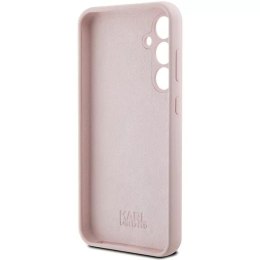 Karl Lagerfeld Etui Karl Lagerfeld KLHCS23FESMHCNPP do Samsung Galaxy S23 FE S711 różowy/pink Silicone Choupette Metal Pin