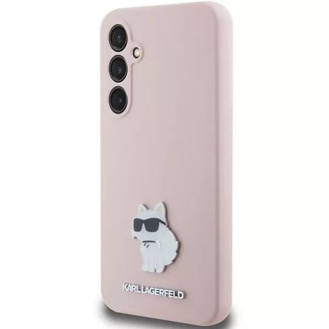 Karl Lagerfeld Etui Karl Lagerfeld KLHCS23FESMHCNPP do Samsung Galaxy S23 FE S711 różowy/pink Silicone Choupette Metal Pin Karl Lagerfeld Etui Karl Lagerfeld KLHCS23FESMHCNPP do Samsung Galaxy S23 FE S711 różowy/pink Silicone Choupette Metal Pin