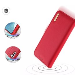 Dux Ducis Etui DUX DUCIS Hivo - skórzane etui portfelik do Samsung Galaxy S24 Plus czerwone