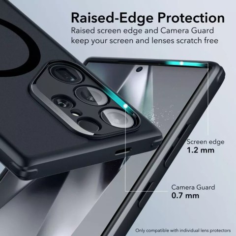 ESR Etui ESR CH Halolock Magsafe do Samsung Galaxy S24 Ultra Frosted Black ESR Etui ESR CH Halolock Magsafe do Samsung Galaxy S24 Ultra Frosted Black
