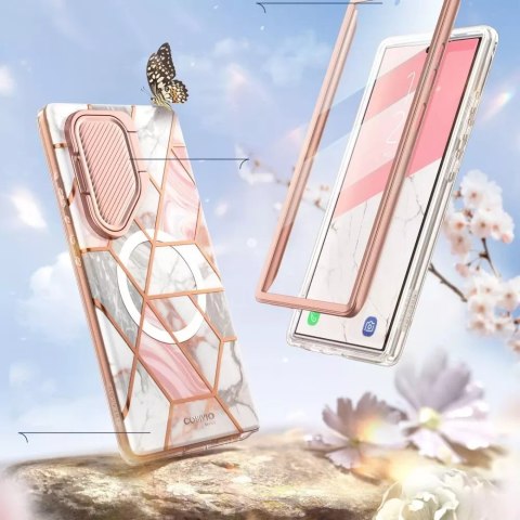 SUPCASE Etui Supcase Cosmo do Samsung Galaxy S24 Ultra Marble SUPCASE Etui Supcase Cosmo do Samsung Galaxy S24 Ultra Marble